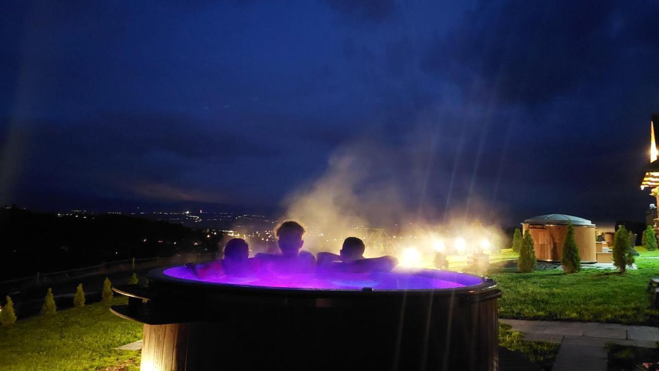 Domki Gorce Klikuszowa Sauna Jacuzzi Eksteriør billede