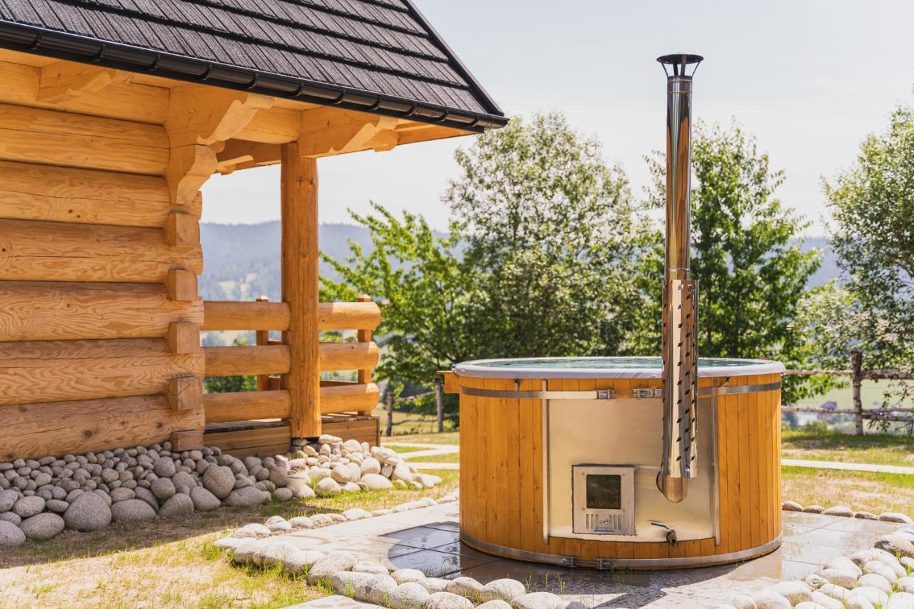 Domki Gorce Klikuszowa Sauna Jacuzzi Eksteriør billede