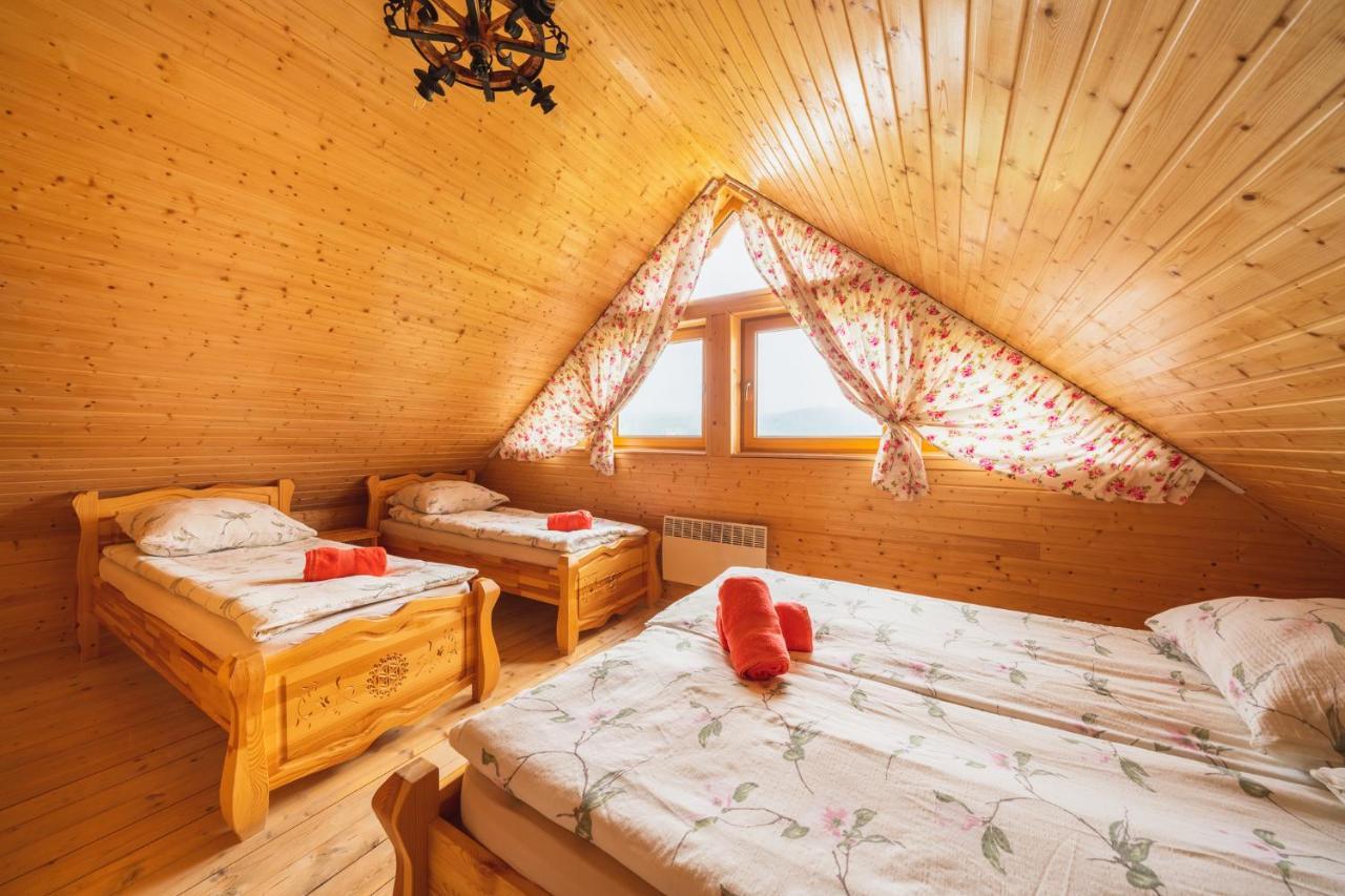 Domki Gorce Klikuszowa Sauna Jacuzzi Eksteriør billede