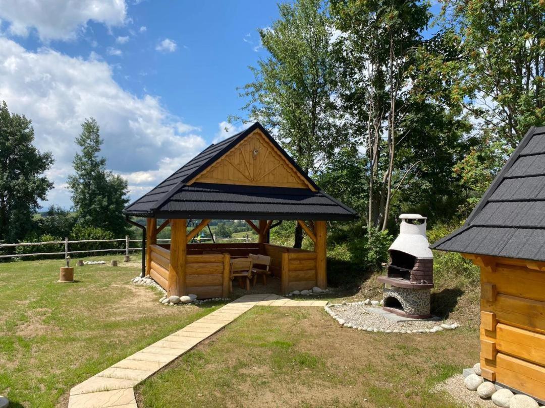 Domki Gorce Klikuszowa Sauna Jacuzzi Eksteriør billede